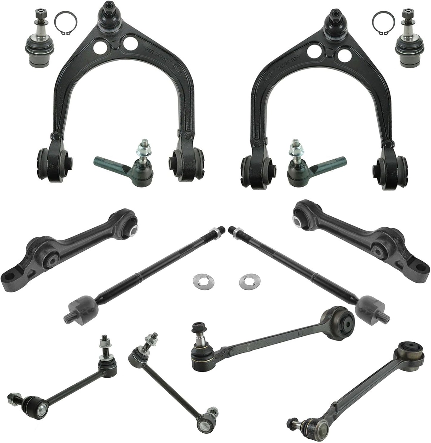 TRQ Front Steering & Suspension Kit for Chrysler 300 & Dodge