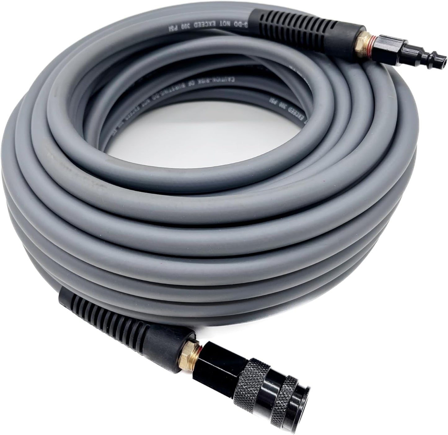 Hybrid Air Hose 1/4-Inch x 100FT for Heavy Duty Use