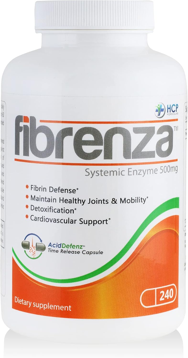 Fibrenza Systemic Enzyme Complex for Cardiovascular Support