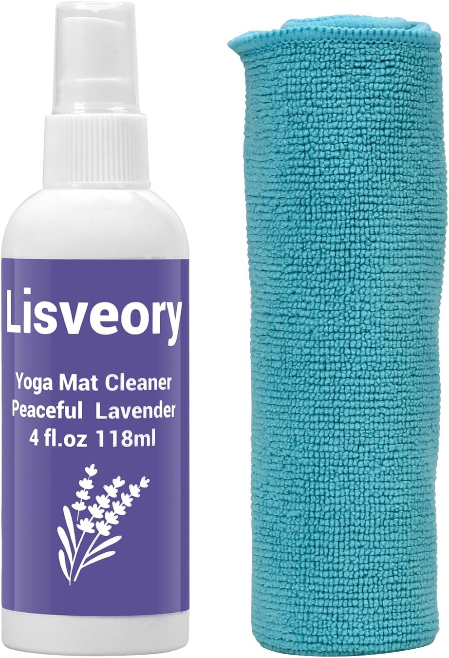 Organic Lavender Yoga Mat Cleaner Set