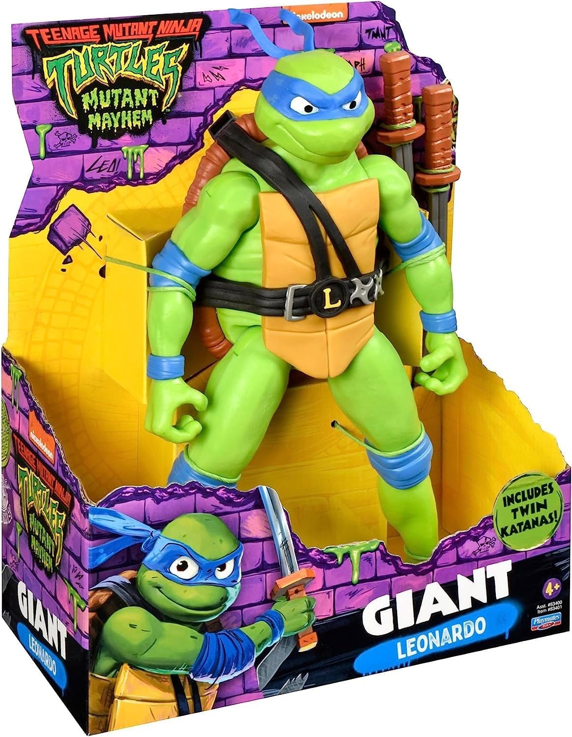Teenage Mutant Ninja Turtles 12 Giant Leonardo Figure Review