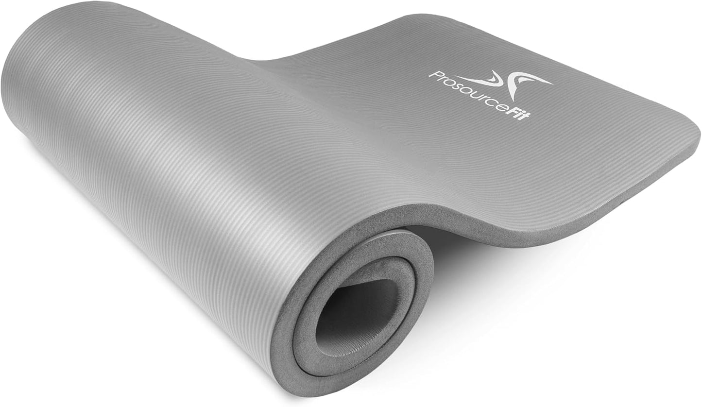 ProsourceFit 1 Thick Yoga Mat, 71 Long, Purple