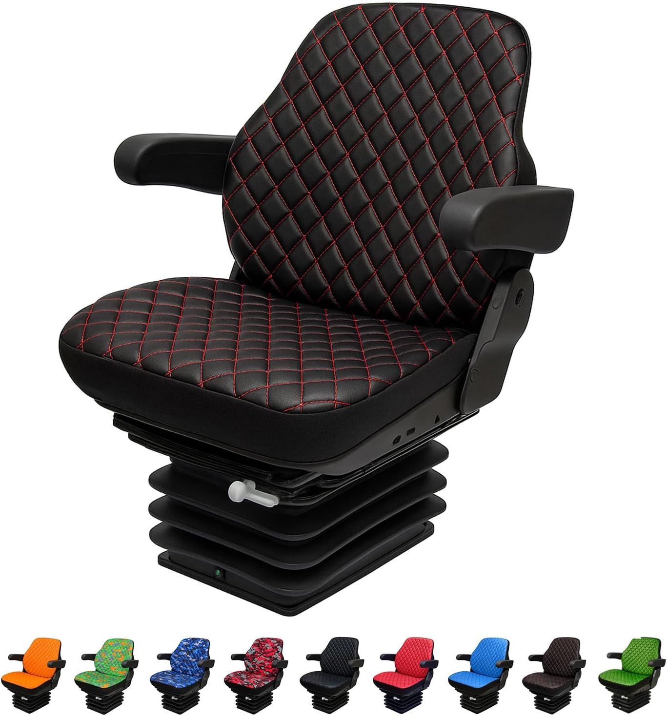 Heavy Duty Tractor Seat Cover for Cabinet Tractors - Camouflage