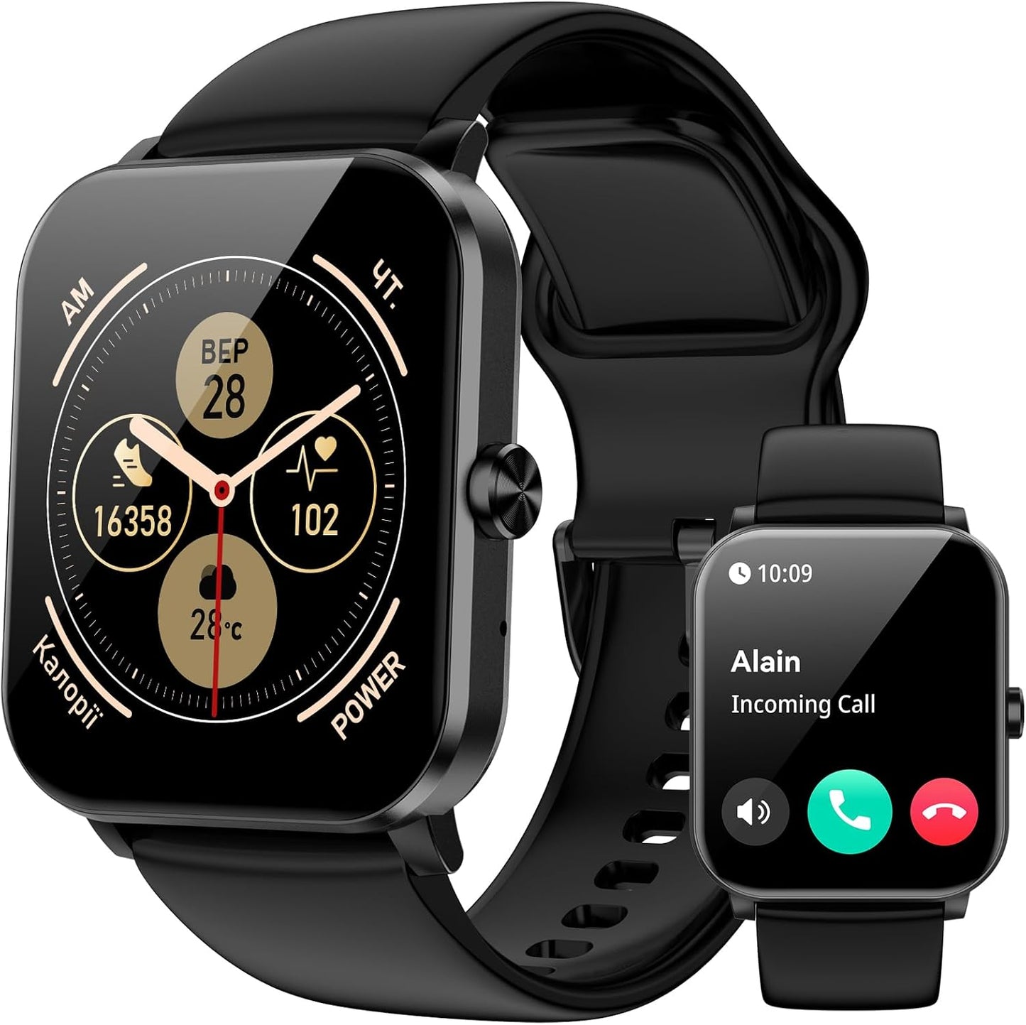 QONBINK Smartwatch: Call, Track, Thrive!