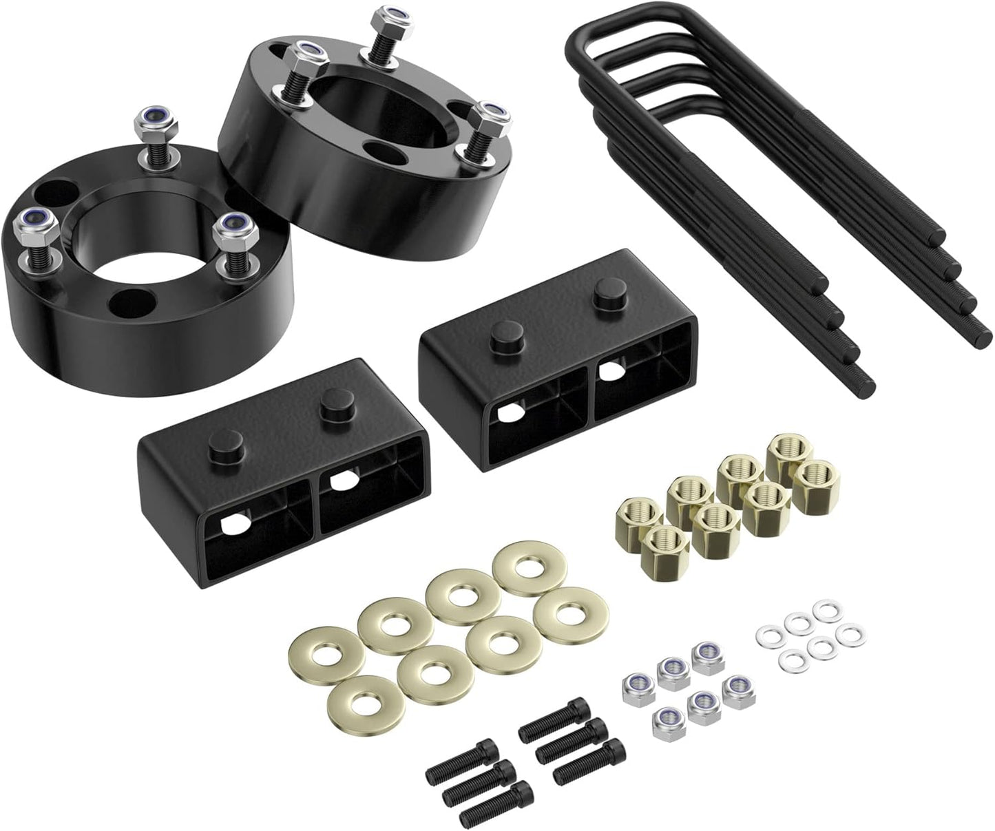 Richeer Leveling Lift Kit for 2004-2020 F150 - 3in Front & 2in Rear