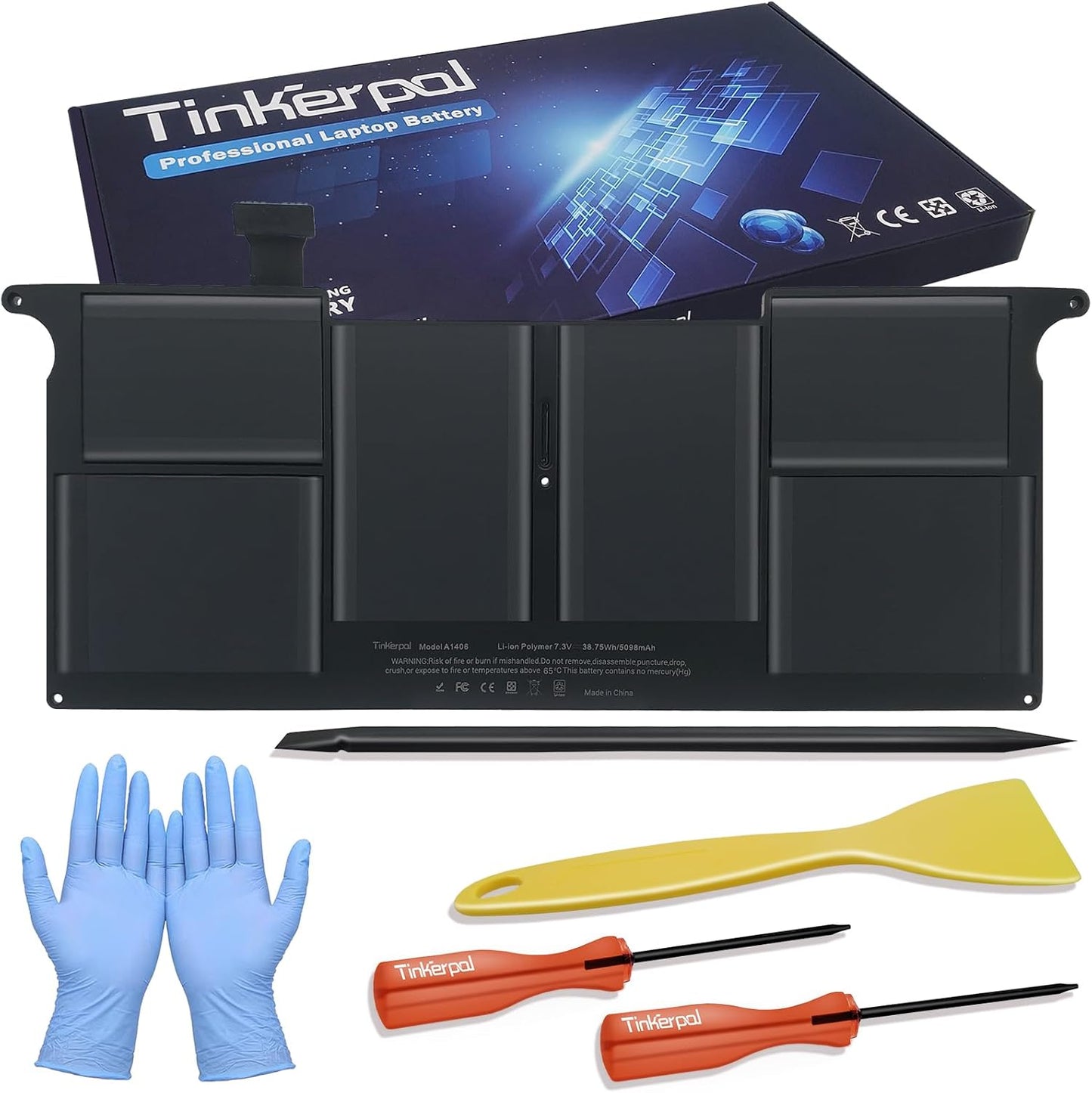 A1406 Laptop Battery for MacBook Air 11 Inch Models 2011-2015
