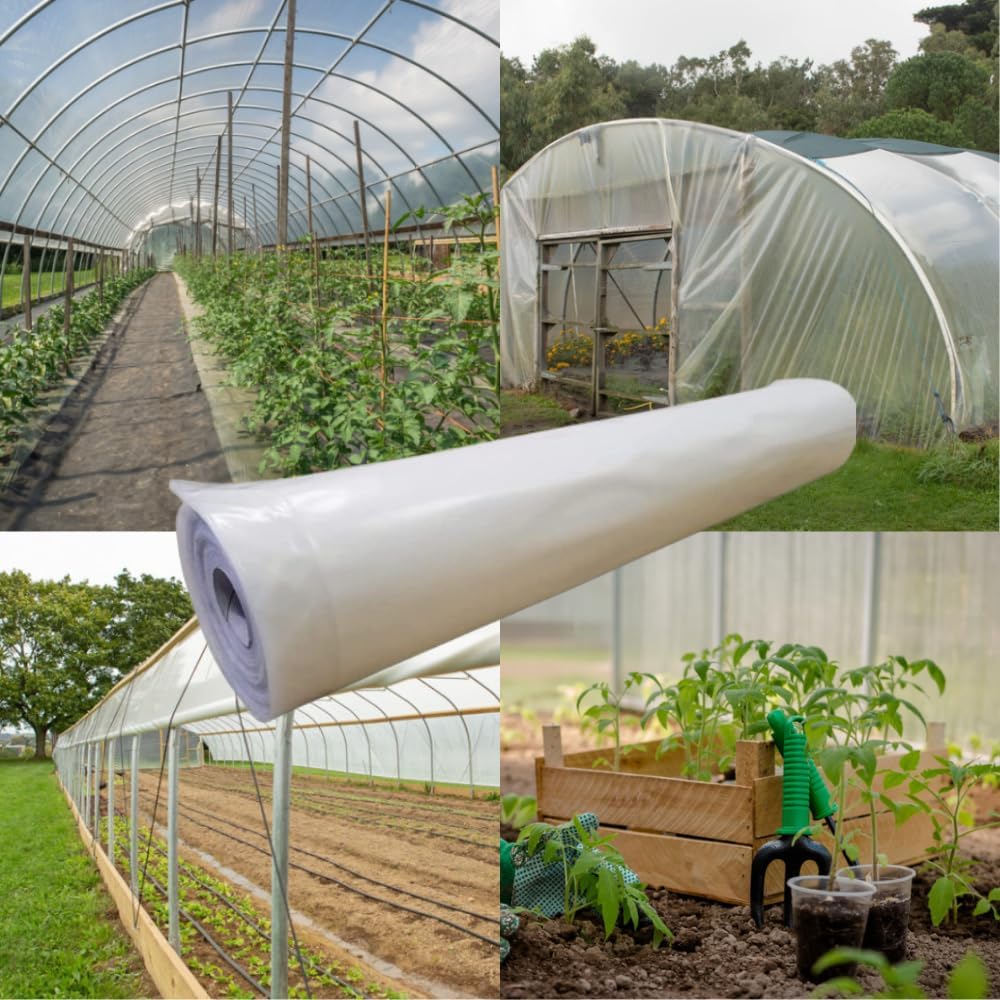 Durable 6 mil Greenhouse Plastic Sheeting for Optimal Growth