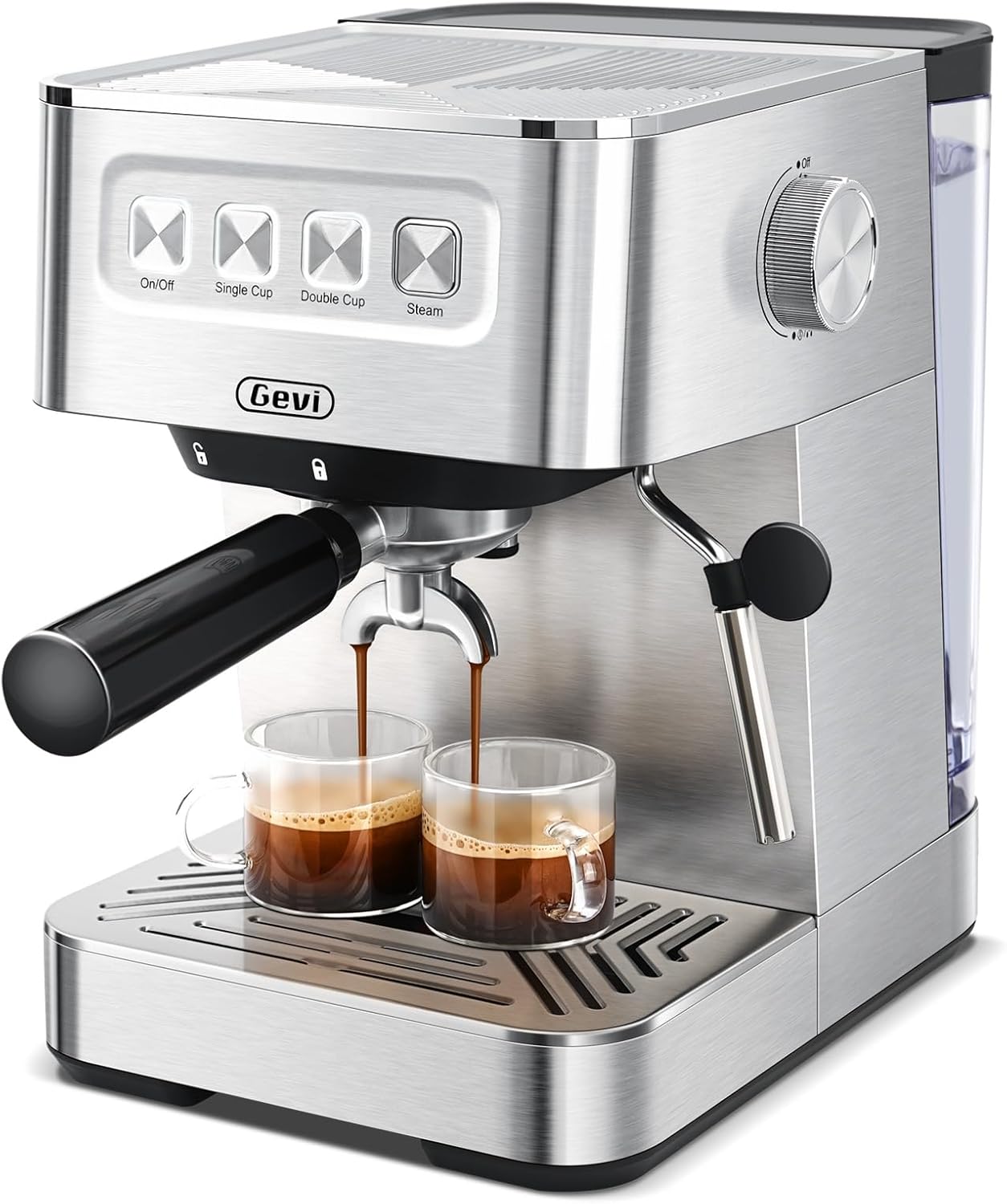 Gevi Espresso Machine: 20 Bar Power for Perfect Lattes!