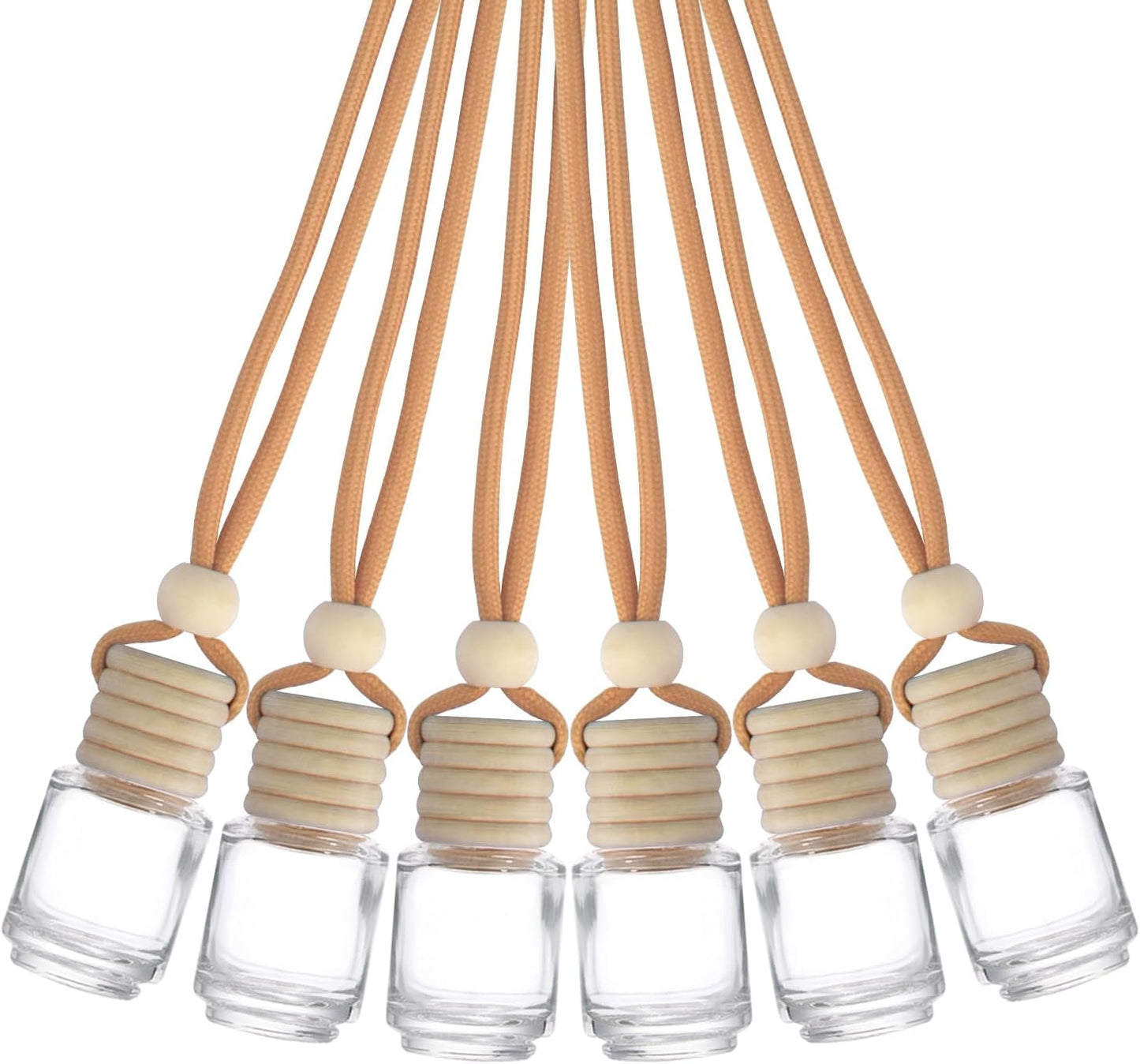 6-Piece Hanging Car Air Freshener Set - Refresh Your Drive!