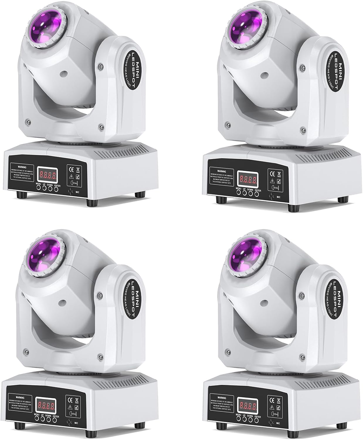 U`King DJ Lights Moving Head 8 Color 8 GOBO Stage Lighting