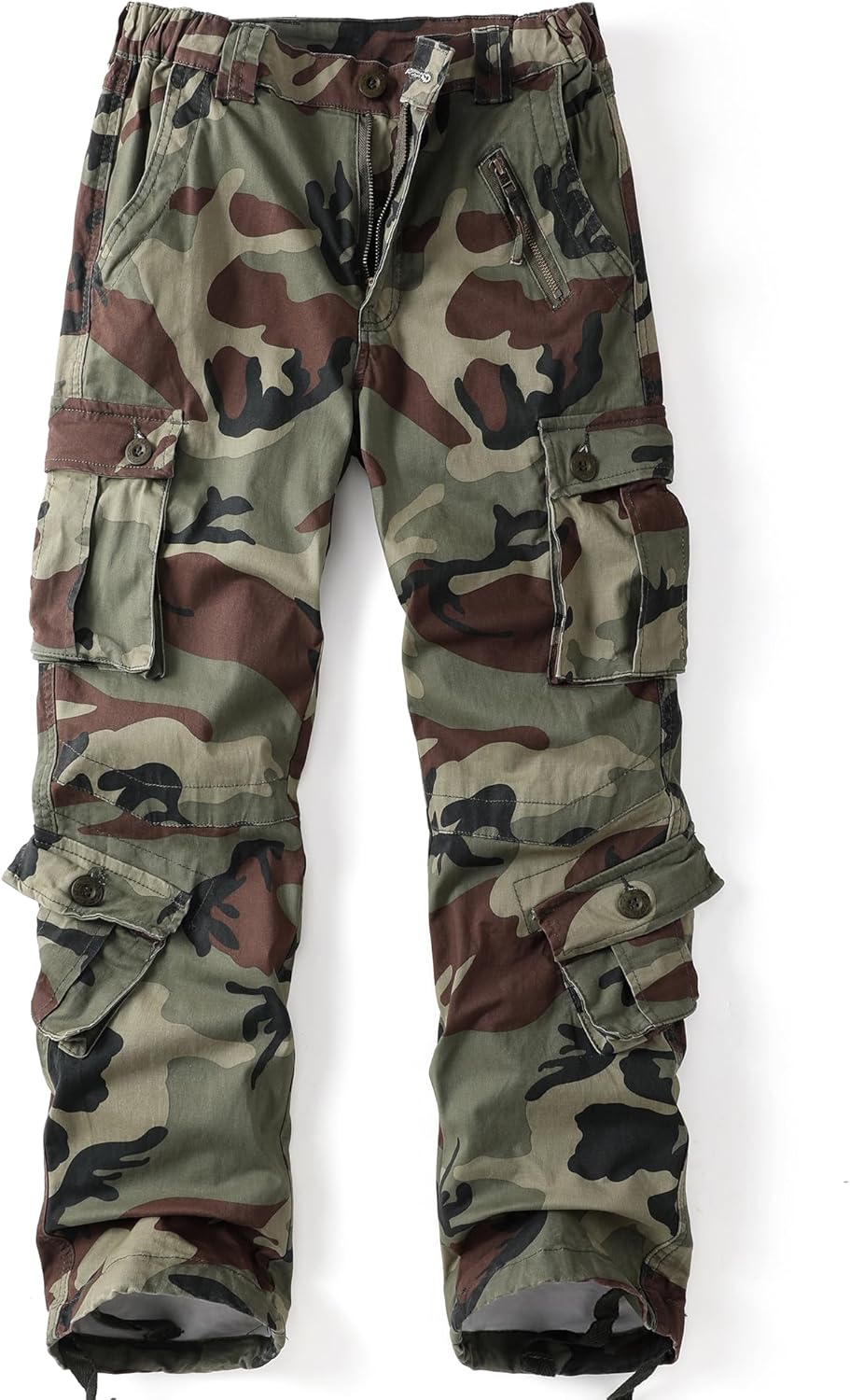 Women's Cargo Pants Work Camo Cotton Casual Combat Trousers