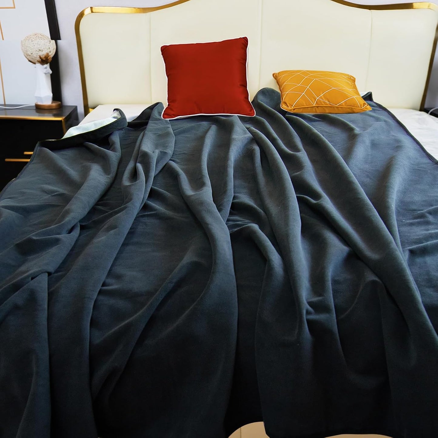 Waterproof Blanket for Bed Couch Sofa, Reversible & Washable