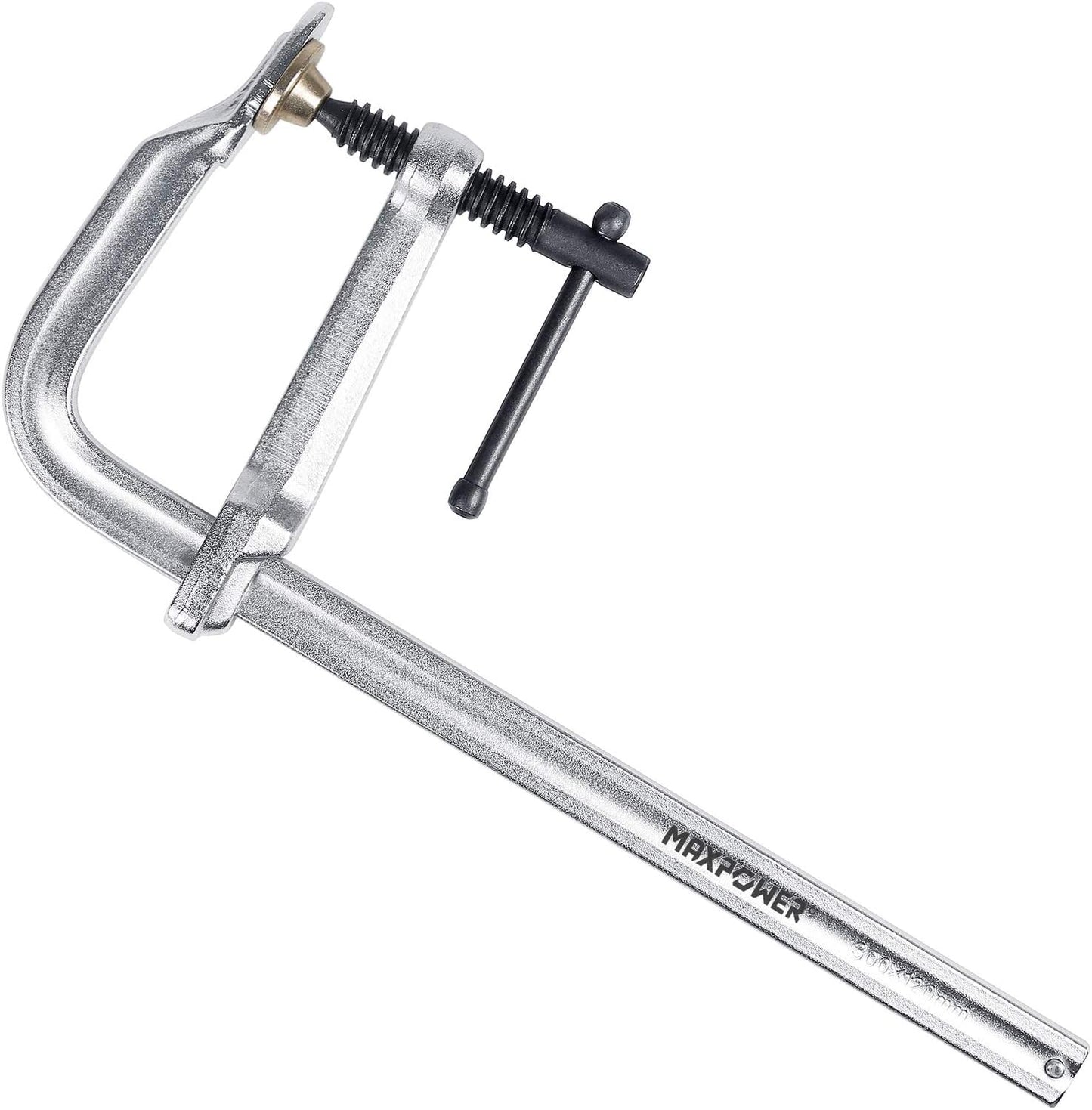 MAXPOWER Heavy Duty F Clamp with 12-Inch Jaw Opening for Precision