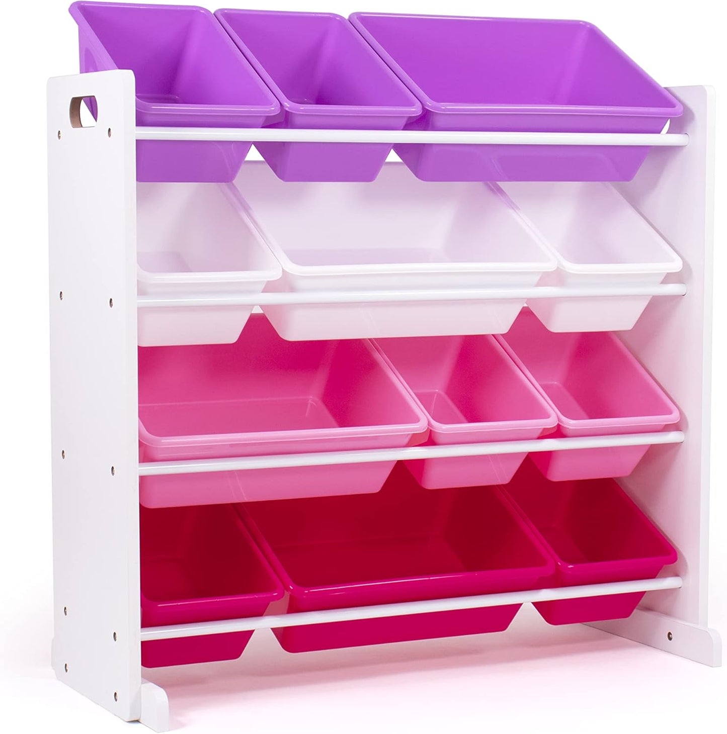 Humble Crew Kids Toy Storage Organizer with 12 Plastic Bins