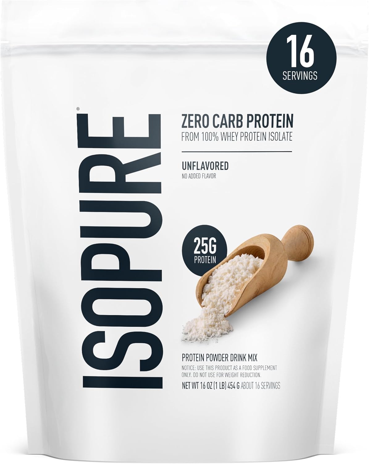 Isopure Zero Carb Whey Isolate Protein Powder for Daily Health