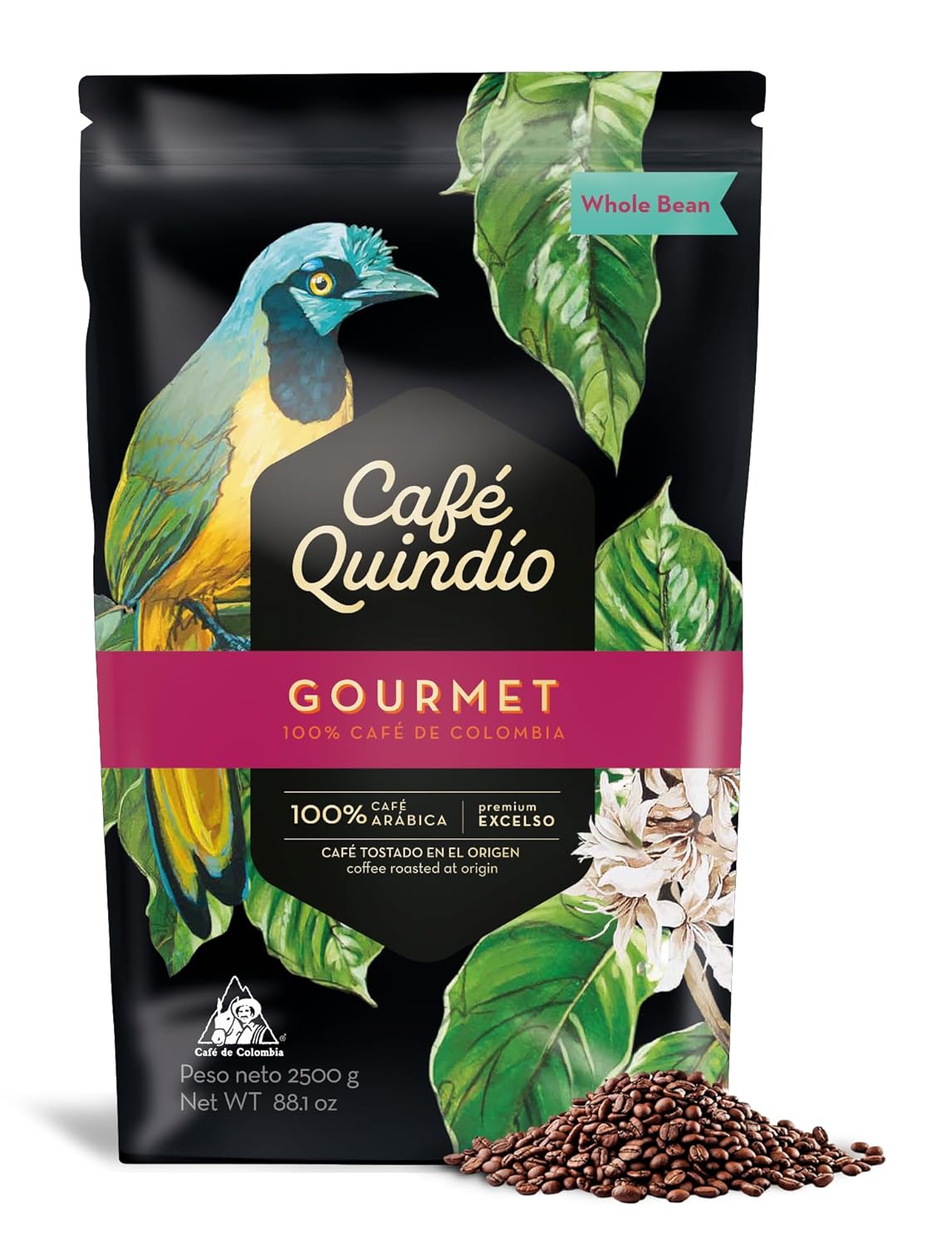 Cafe Quindio Gourmet Medium Roast 100% Colombian Coffee Review