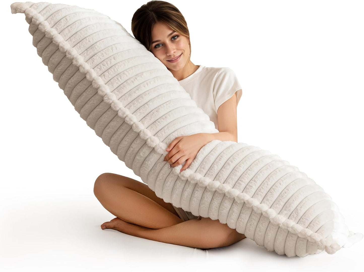 HIGOGOGO Memory Foam Body Pillow for Ultimate Comfort and Support