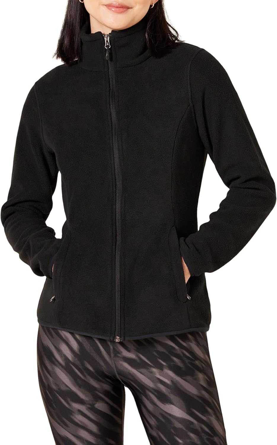 Cozy Plus-Size Fleece Jacket by Essentials