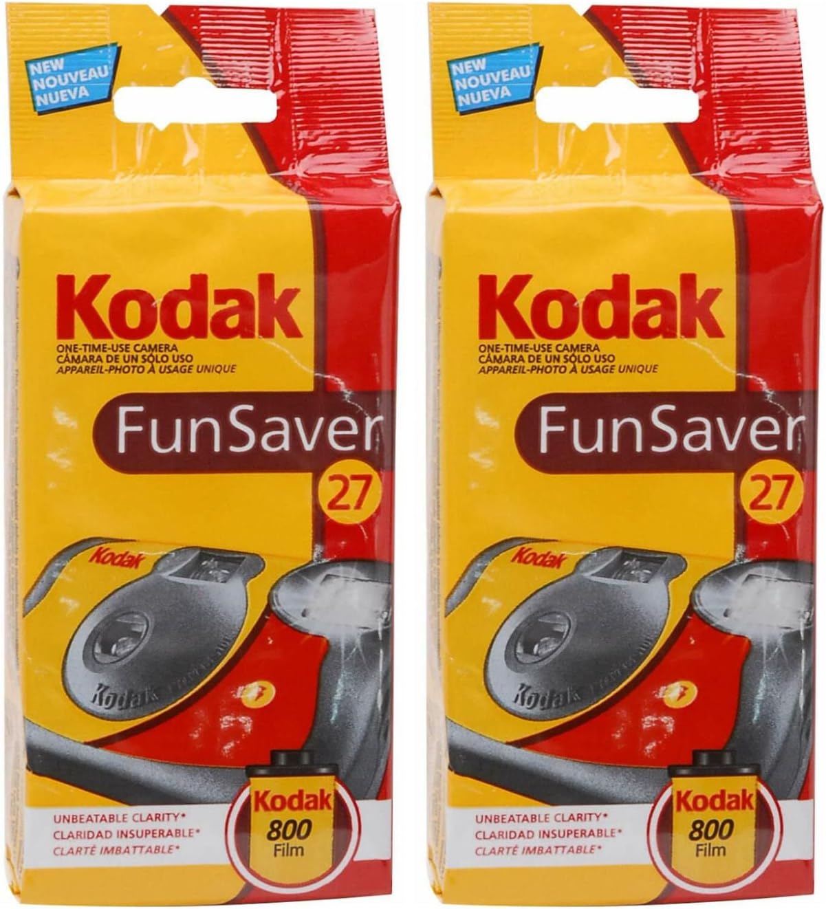 Capture Memories Twice: Kodak Funsaver 2-Pack