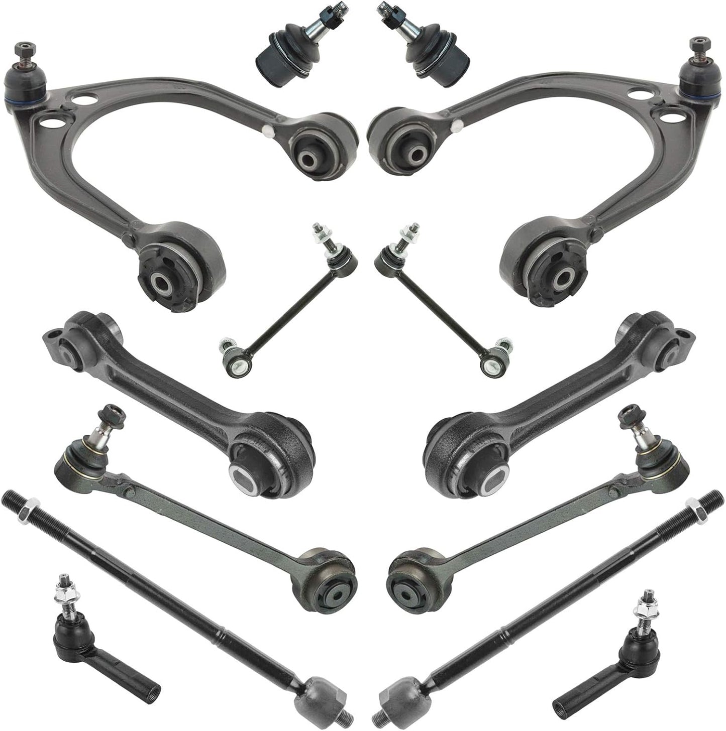TRQ Front Steering & Suspension Kit for Chrysler 300 and Dodge