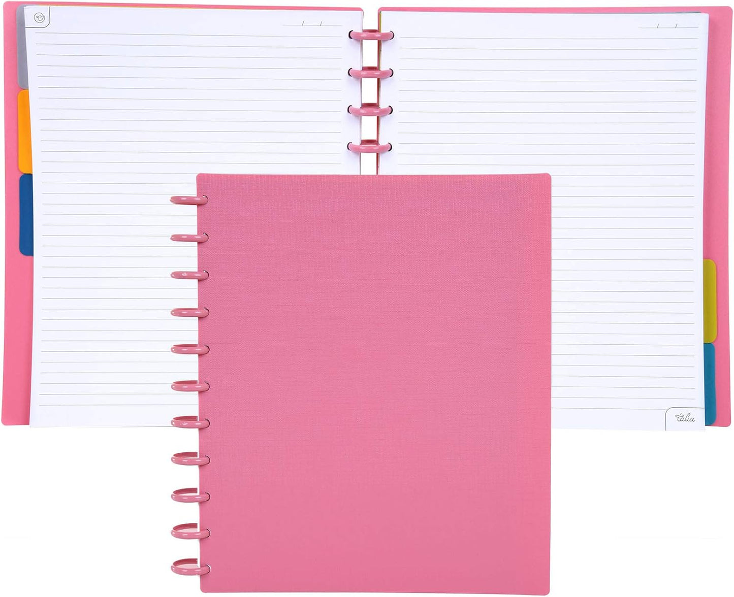 Talia Discbound Notebooks - Customizable Planner in Canyon Clay