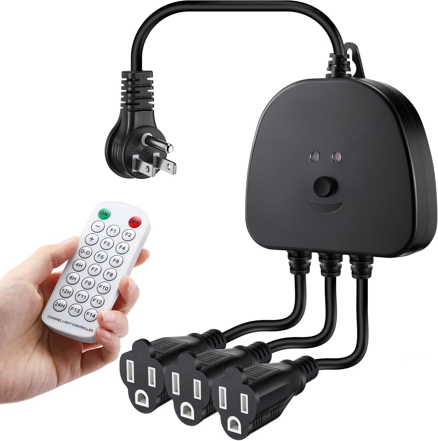 Gulfmew Christmas Light Controller with Remote for Holiday Lights