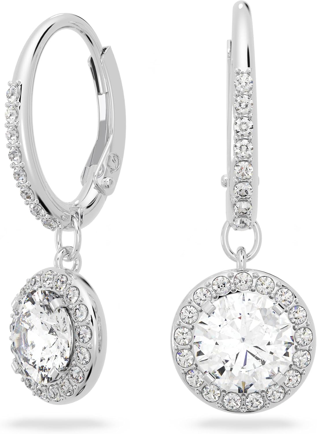 Swarovski Una Angelic Crystal Drop Earrings for Elegant Style