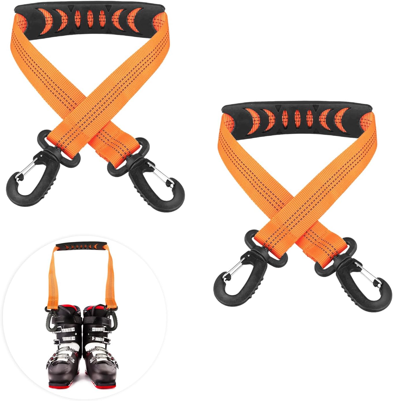 PEUTIER Ski Carrier Straps - Secure Your Gear Effortlessly