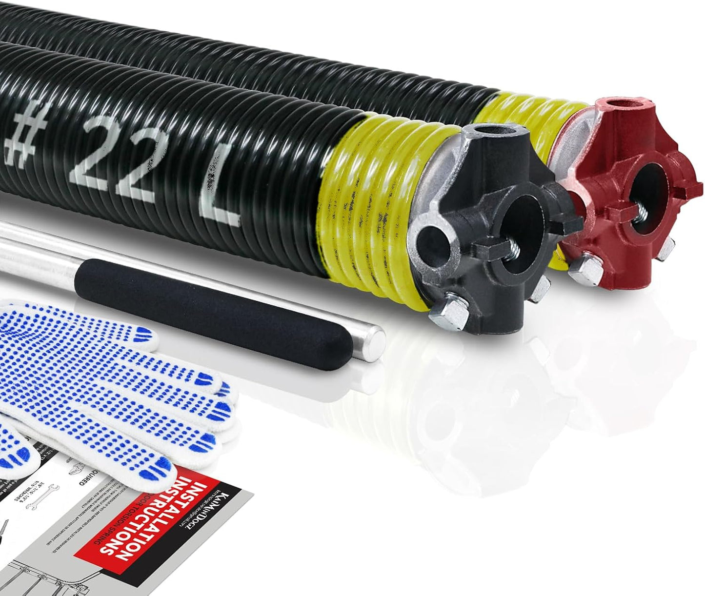 High Precision Garage Door Torsion Springs Set with Tools