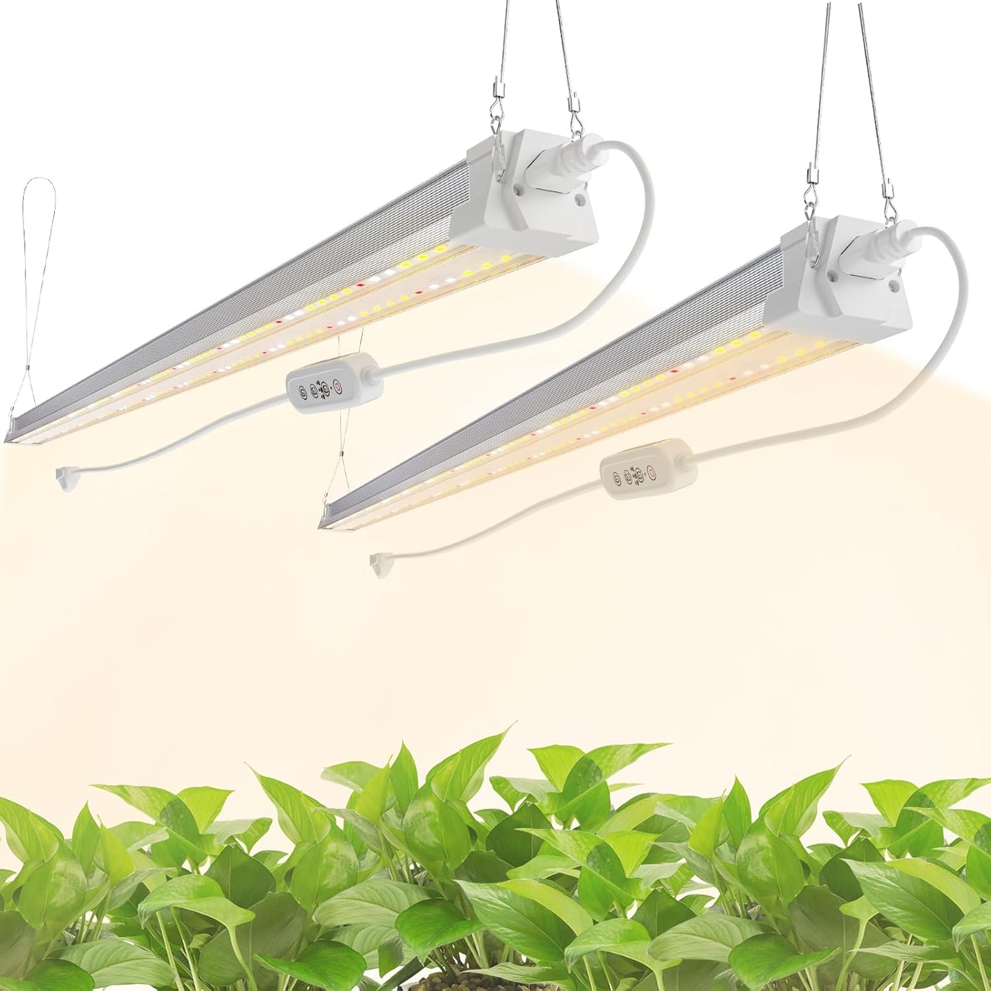 FREELICHT 4FT LED Grow Light with Timer for Indoor Plants