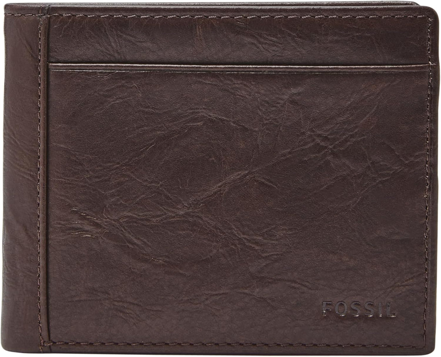 Fossil Men's Leather Bifold Wallet with Flip ID Window Review