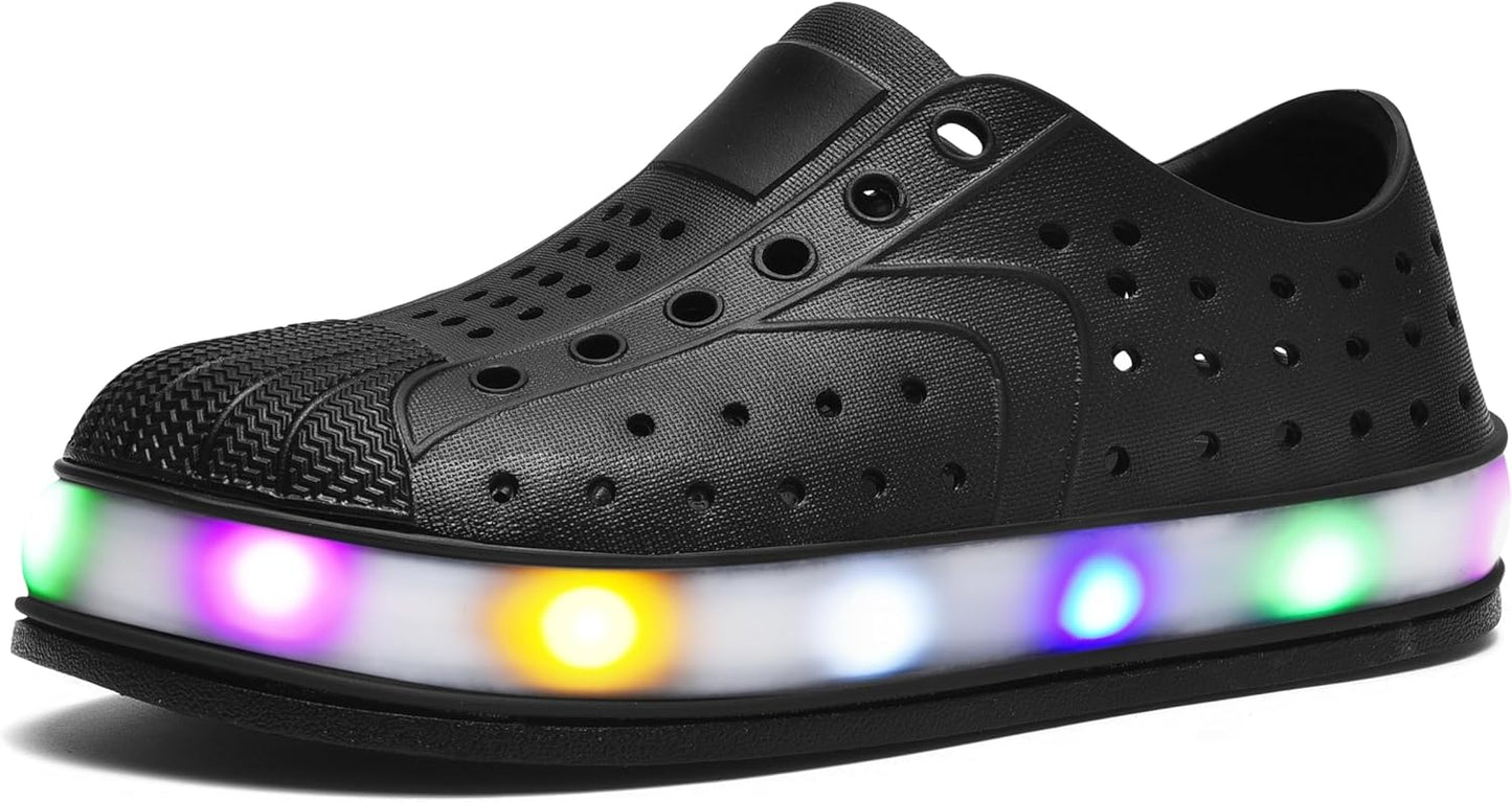 Kids Water Shoes with LED Lights for Fun Beach Adventures