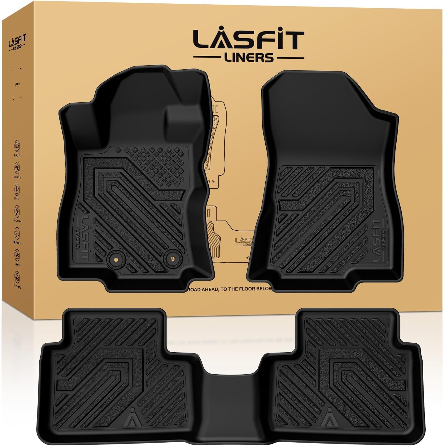 Custom Fit Floor Mats for Subaru Forester 2025 by LASFIT