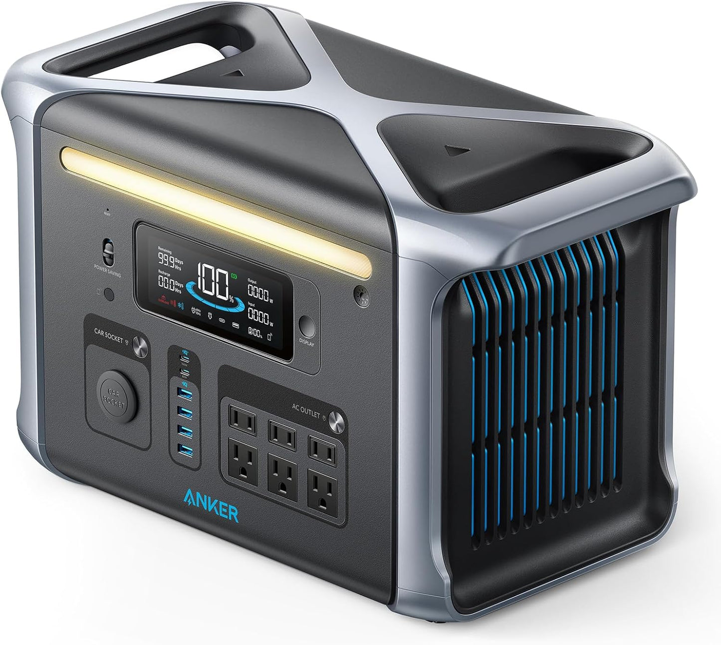 Anker SOLIX F1200 Power Station: Portable 1800W Solar Generator