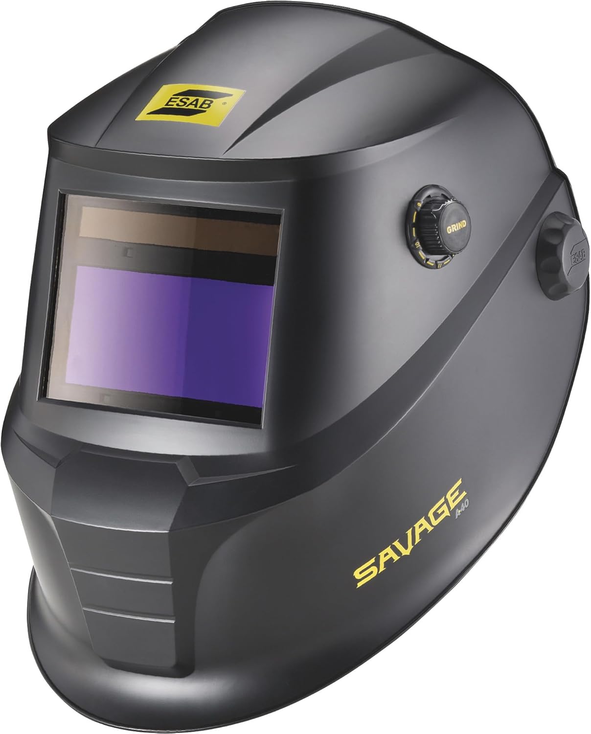 ESAB Savage A40 Welding Helmet: 4 Arc Sensor Auto-Darkening