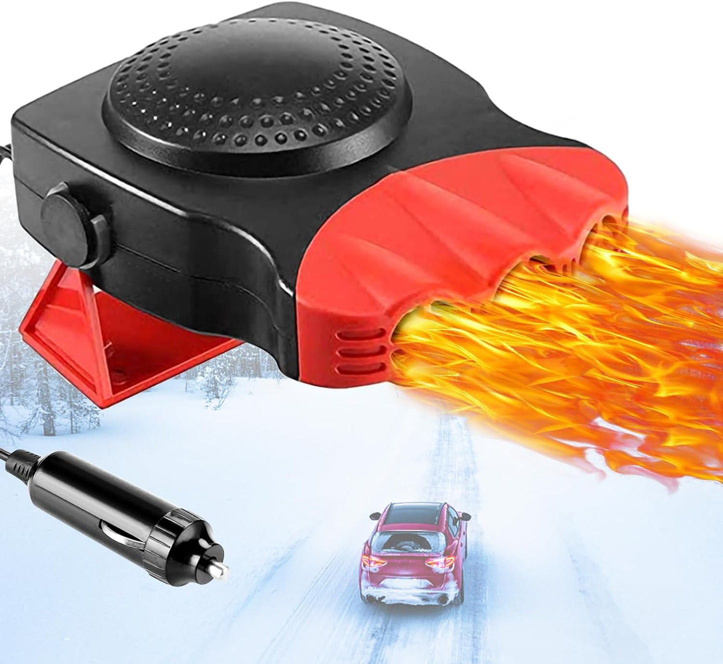 Fast Defrost & Defog: 12V Car Heater