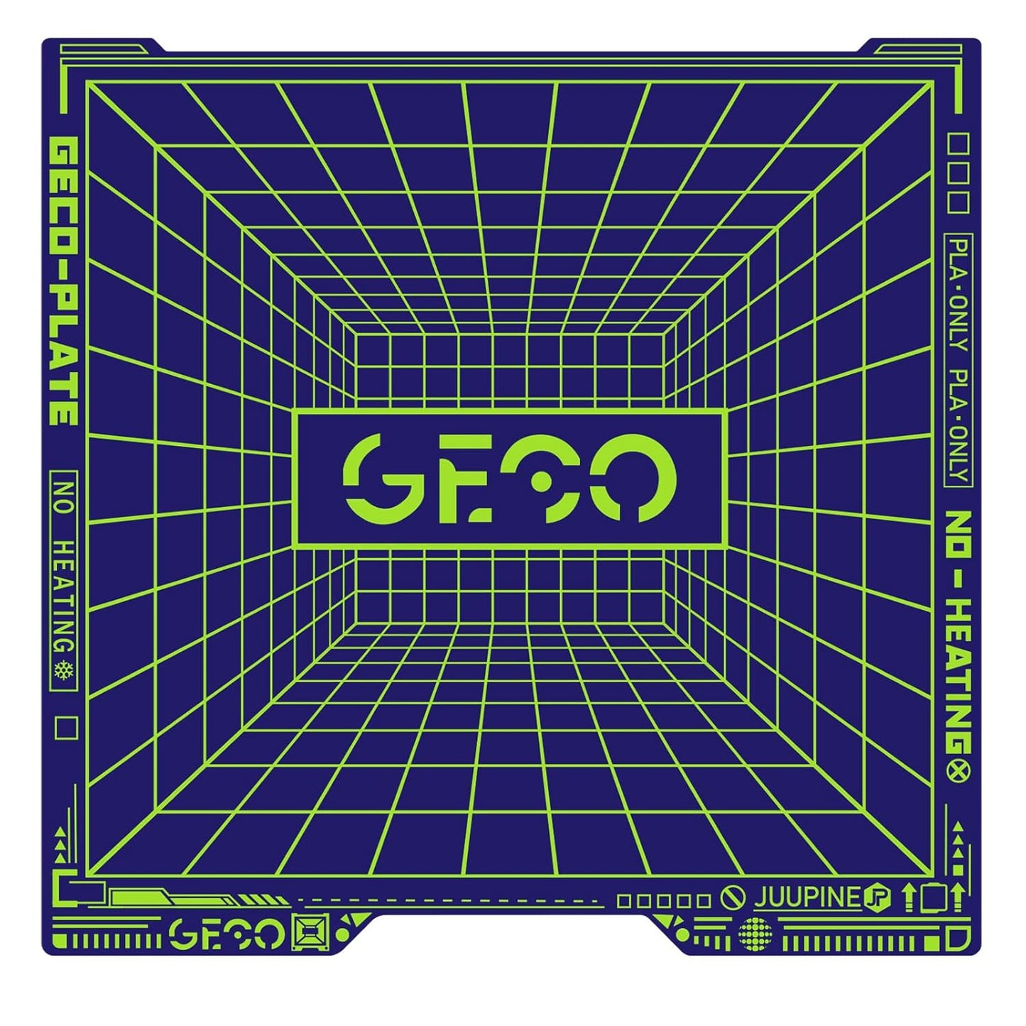JUUPINE H2D/H2S Build Plate Geco Plate for Energy Saving Printing