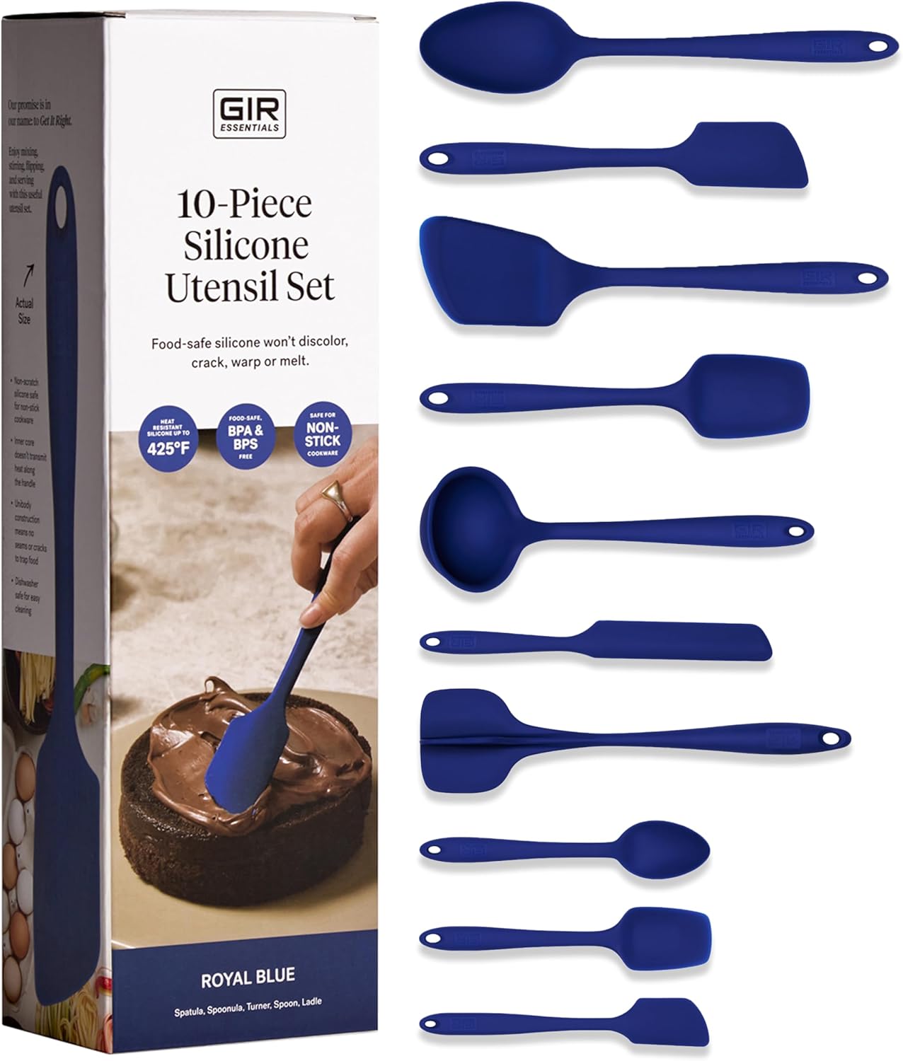 GIR Silicone Essentials Kitchen Utensils Set for Cooking