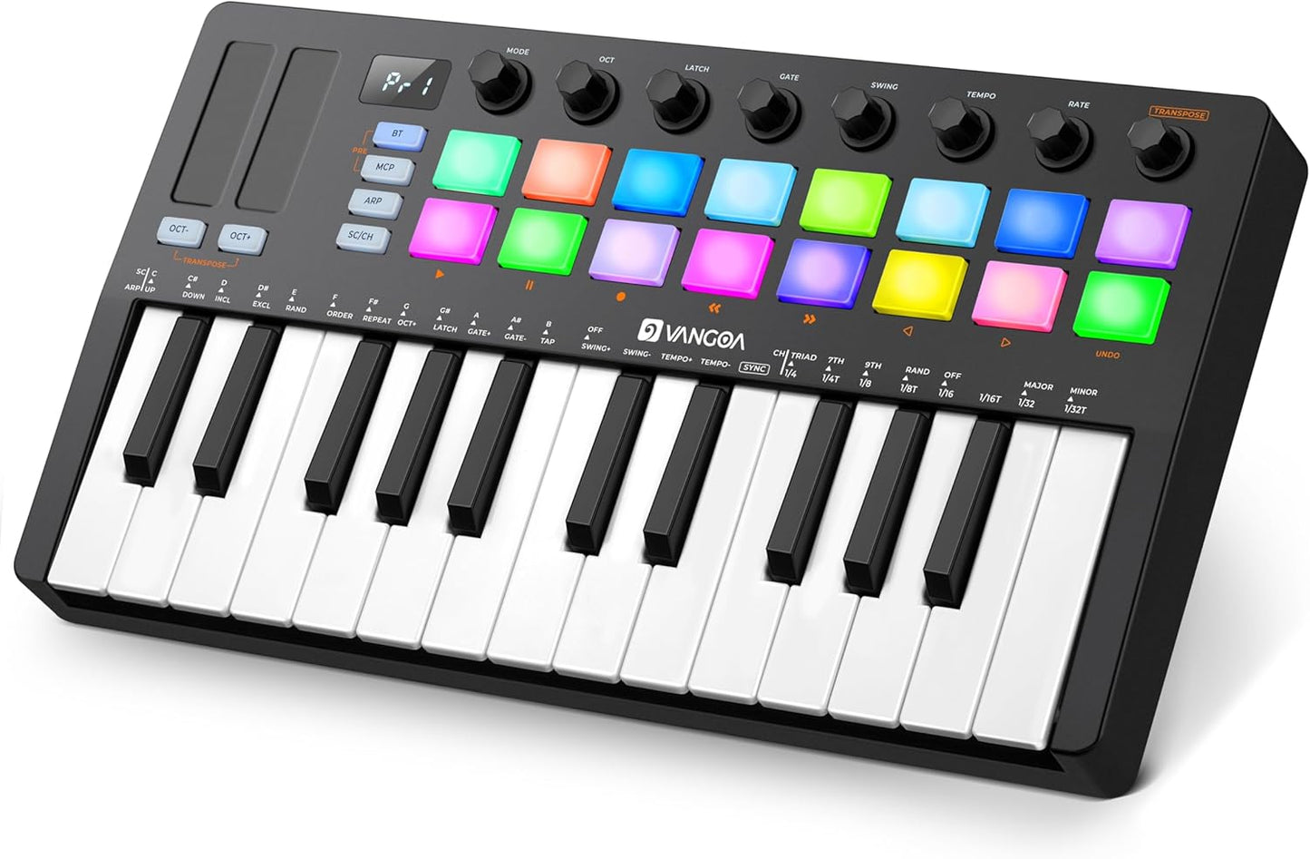 Vangoa 25-Key MIDI Keyboard Controller for Music Production