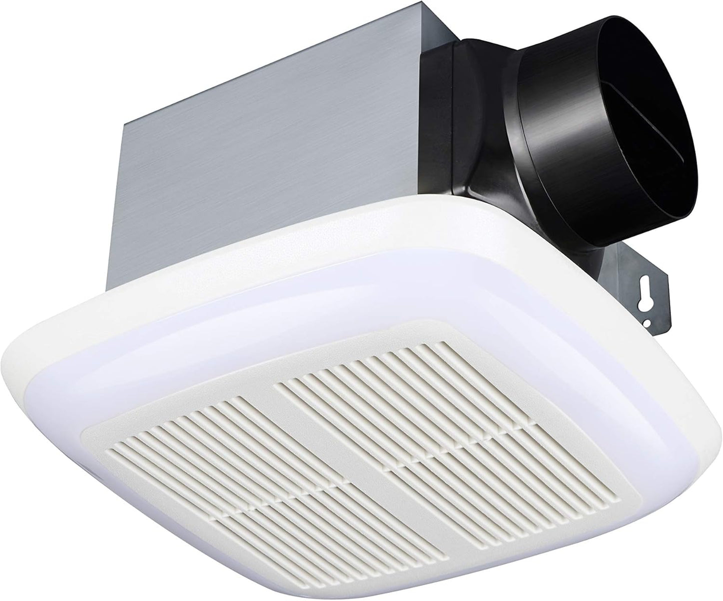 Tech Drive Very-Quiet 80 CFM Bathroom Ventilation Fan with LED