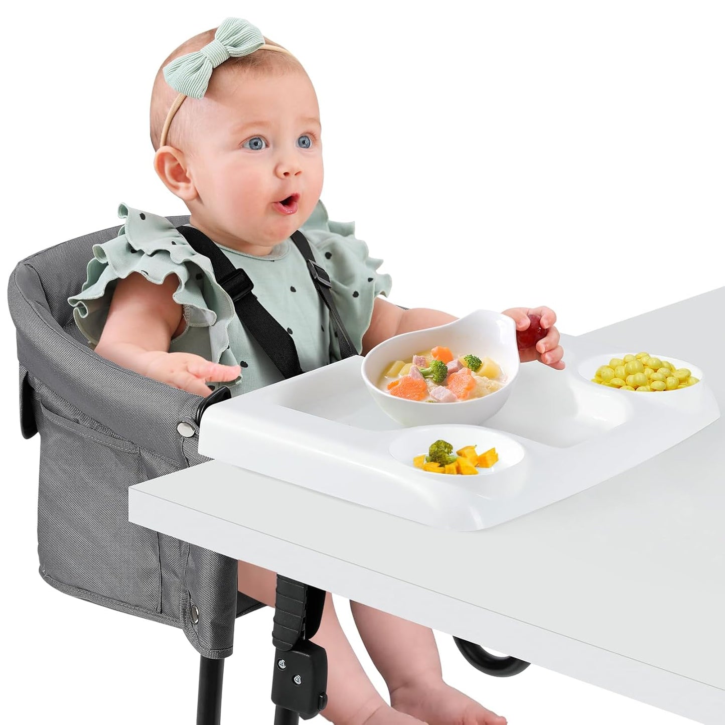 Ezebaby Hook on High Chair: Secure Clip-On Design for Travel