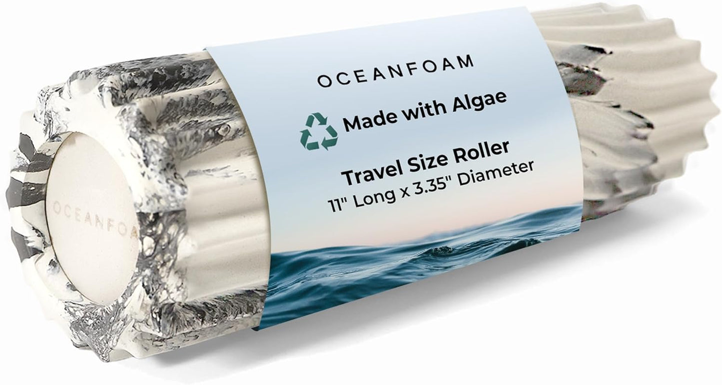 Travel-Size Oceanfoam Ripple Roller - Pain Relief & Flexibility
