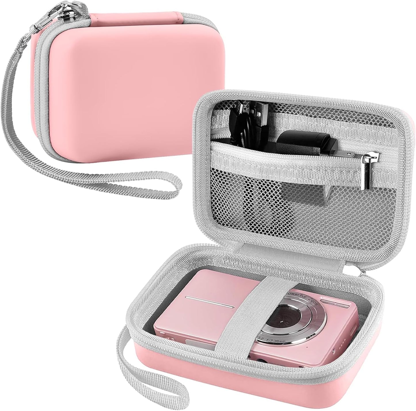 Protective Pink Case for FHD 1080P 44MP Camera
