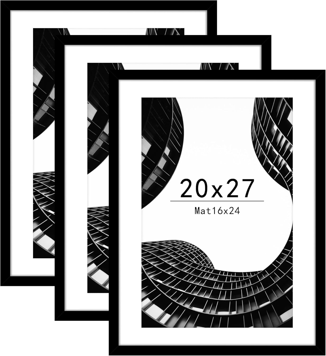 20x27 Picture Frame Set of 3 for Stylish Wall Display