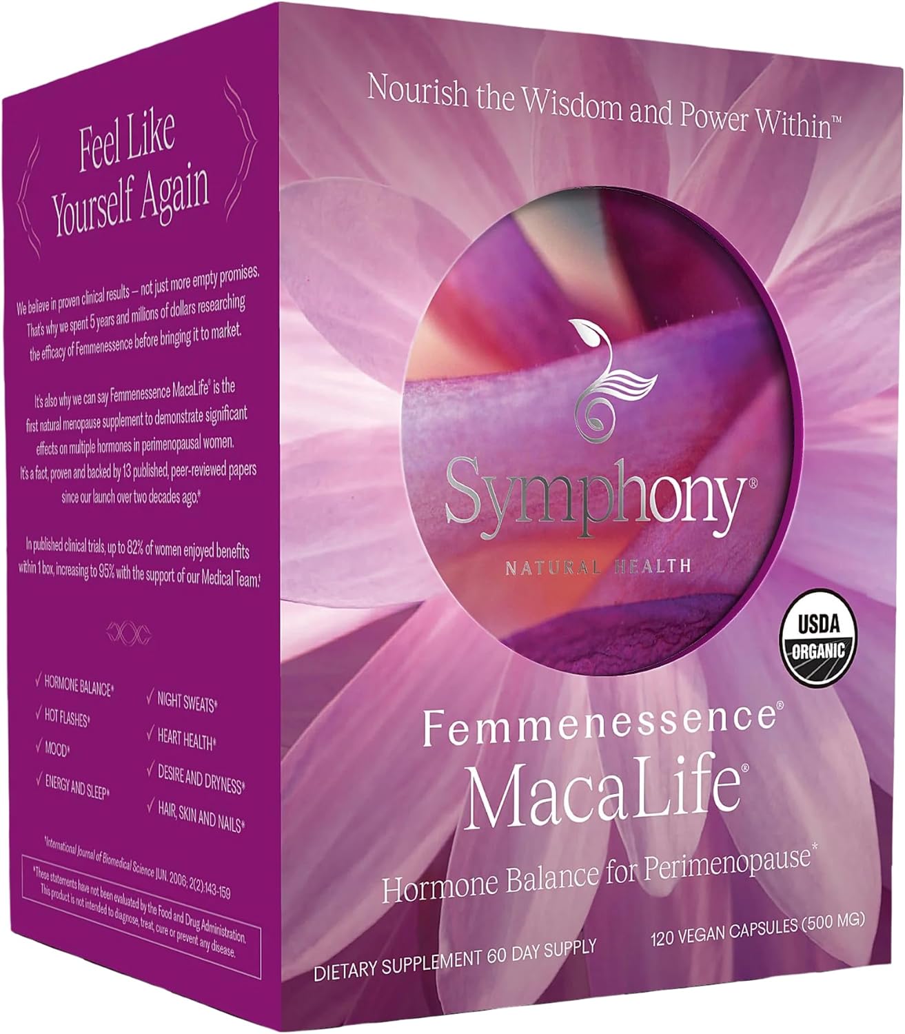 Femmenessence MacaLife Supplement for Hormone Balance and Relief