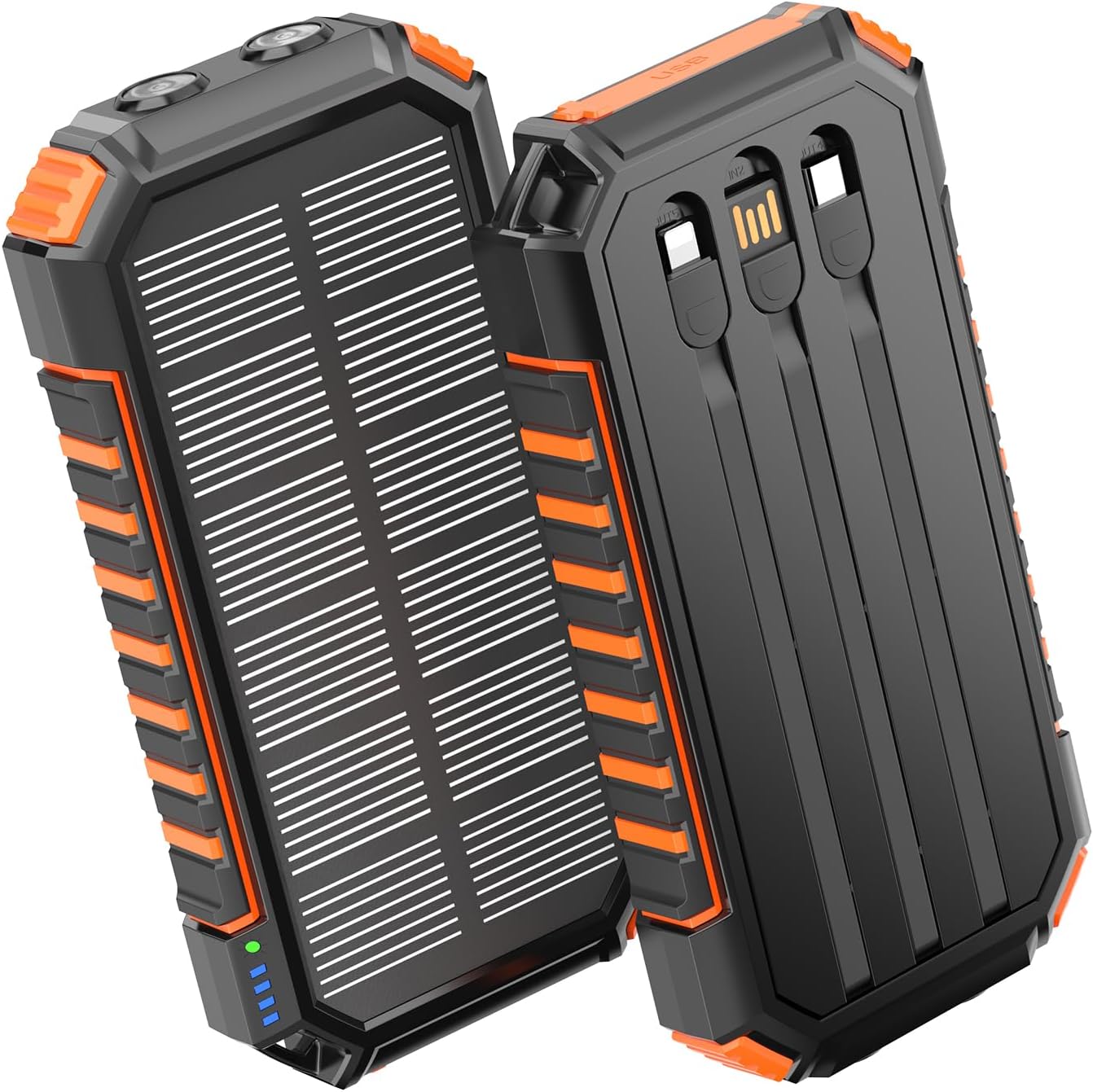 Hiluckey Solar Power Bank 27000mAh - Fast Charging Outdoor Charger