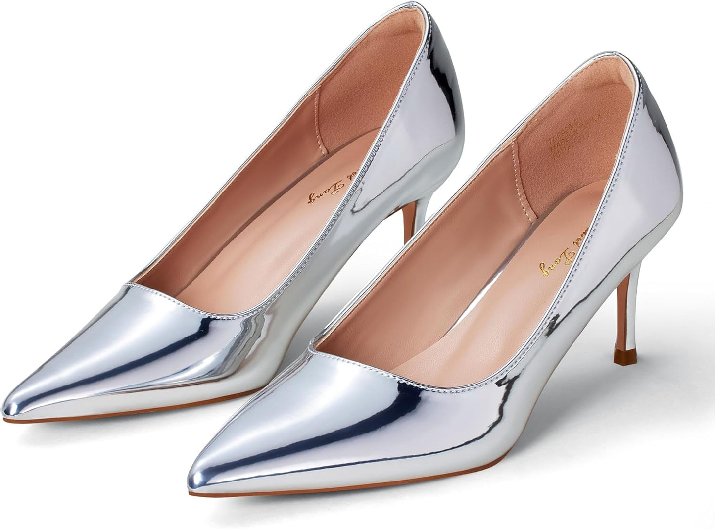 Elisabet Tang Kitten Heel Low Pumps for Stylish Comfort