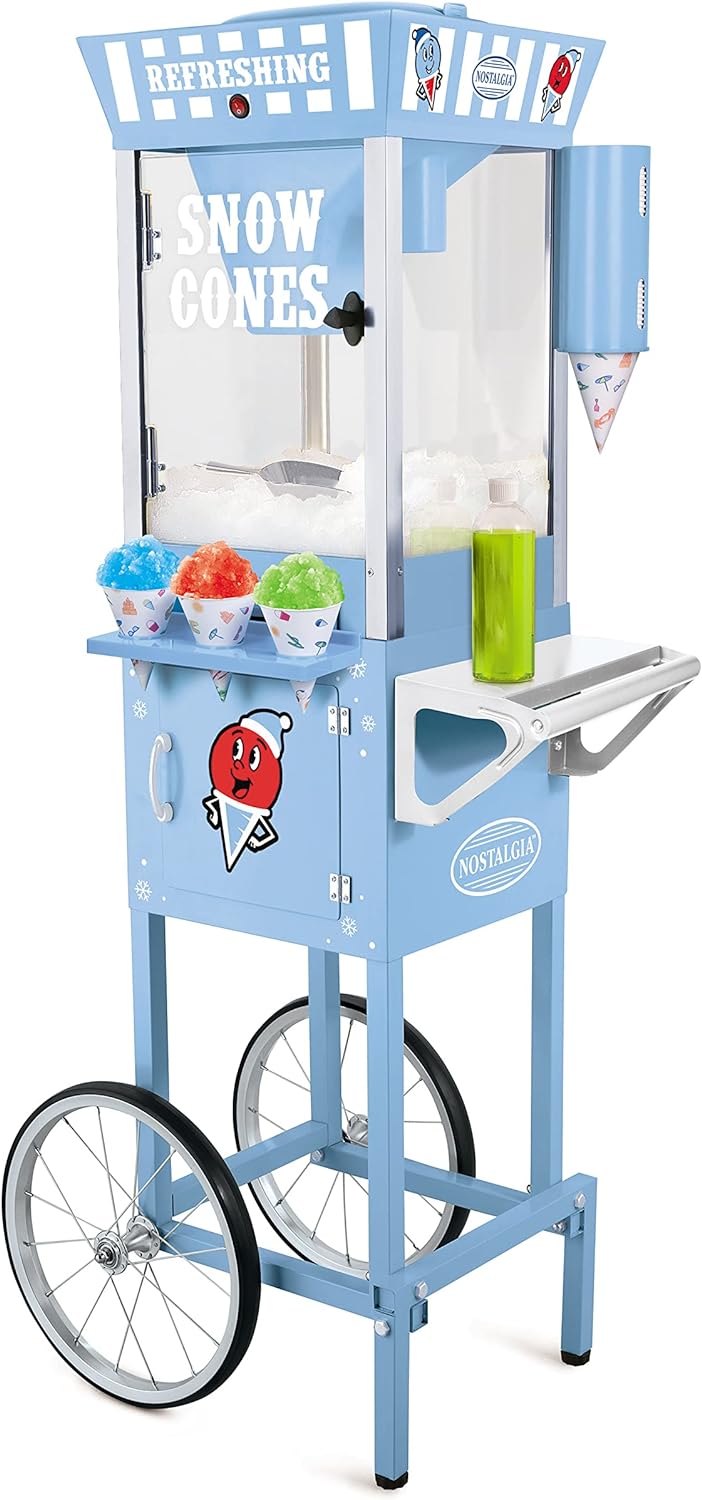 Retro Snow Cone Machine - Makes 72 Icy Treats!