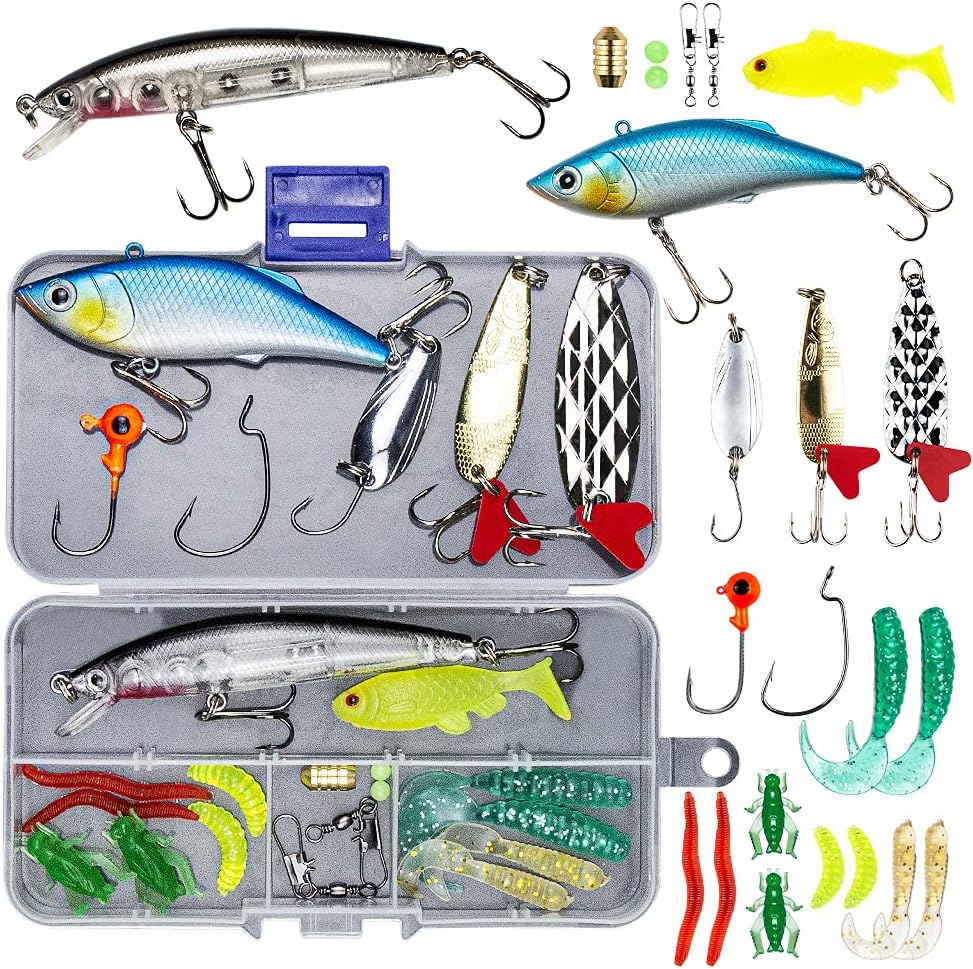 Bass Trout Salmon Fishing Lures Kit | GOANDO