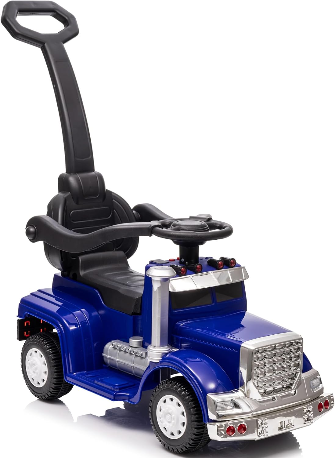 3-in-1 Ride on Push Car for Toddler with Handle and Music